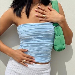 Blue Tube Top